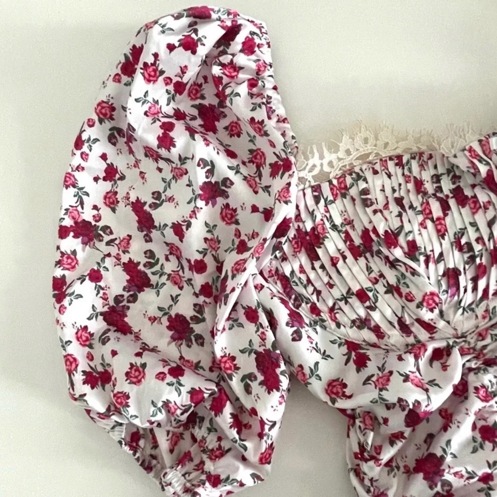 NWOT FOR LOVE AND LEMONS MELROSE DRESS, S - Picture 8 of 10